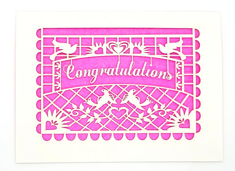 Congratulations · Papel Picado
