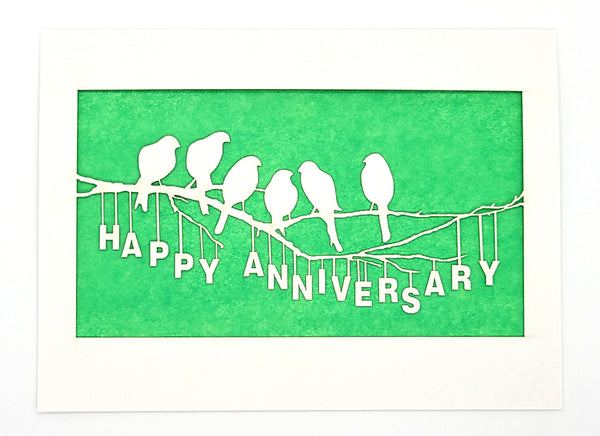 Happy Anniversary · Birds on a Branch