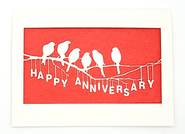 Happy Anniversary · Birds on a Branch