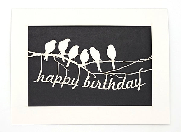 Happy Birthday · Birds on a Branch
