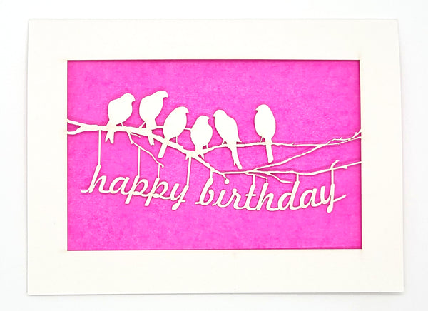 Happy Birthday · Birds on a Branch