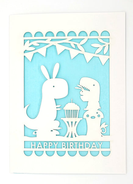 Happy Birthday · Dino & Bunny