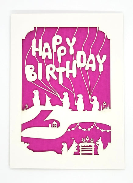 Happy Birthday - Prairie Dog Party