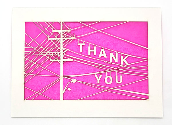 Thank You - Telephone Lines